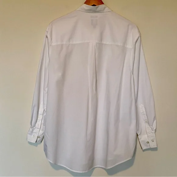 GAP NWOT Cotton Poplin Big Shirt - Picture 5 of 6
